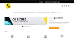 Desktop Screenshot of edipro.it