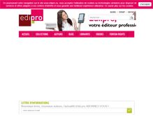 Tablet Screenshot of edipro.eu